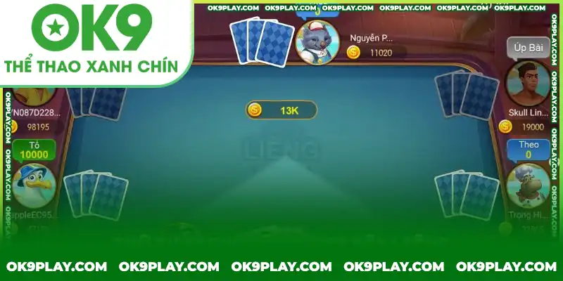 Thứ tự chơi tham gia theo đúng trình tự Thứ tự chơi tham gia theo đúng trình tự